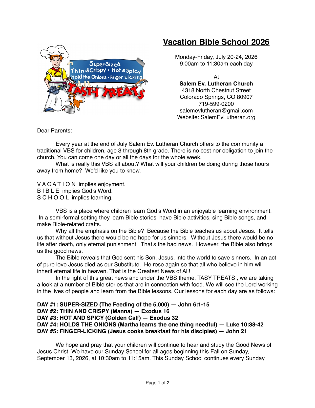 VBS Overview