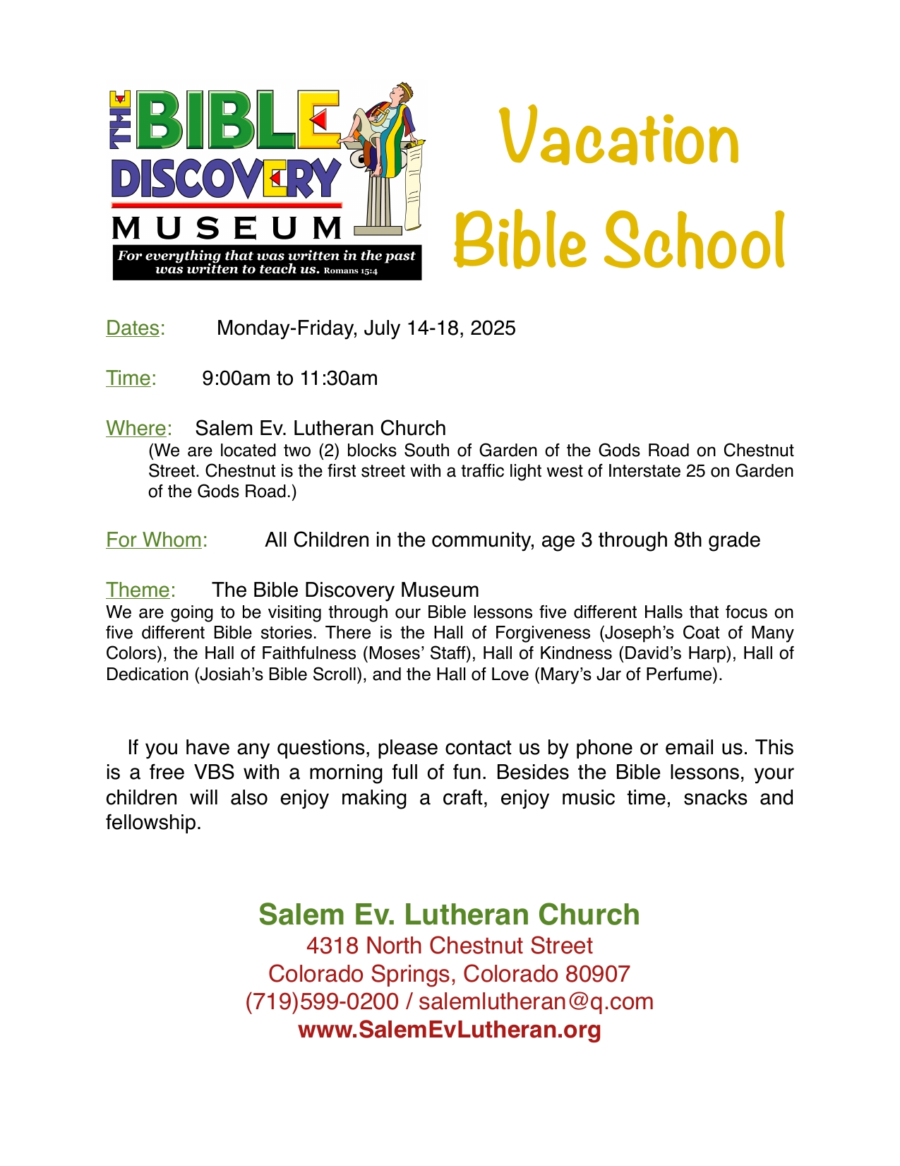 VBS Overview