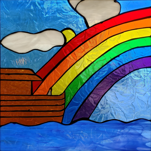 Noah’s Ark and Rainbow